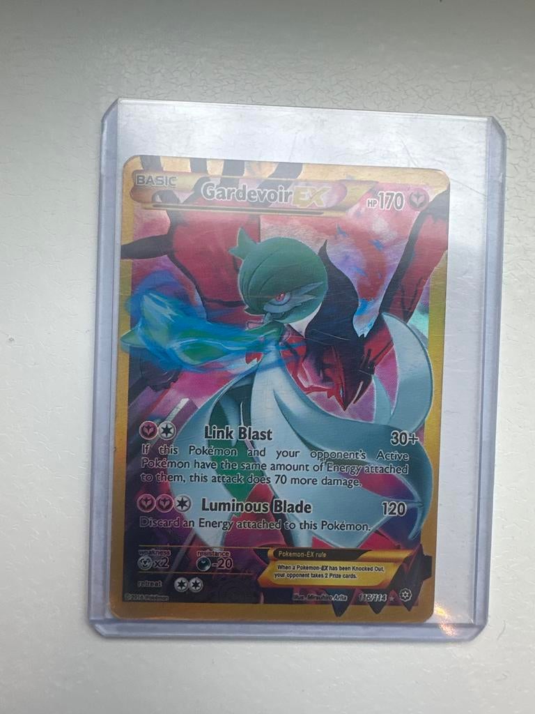 Gardevoir EX Pokémon kaart 116/114, Ophalen of Verzenden, Gebruikt