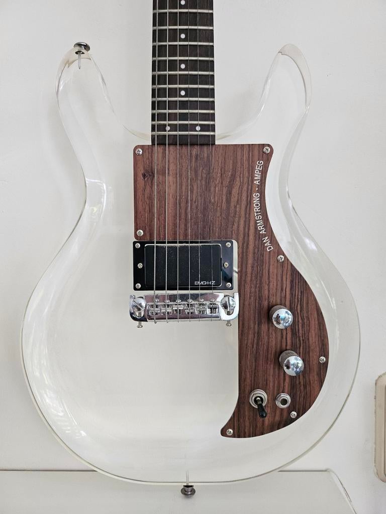 Dan Armstrong Ampeg elektrische gitaar, Ophalen, Zo goed als nieuw, Solid body