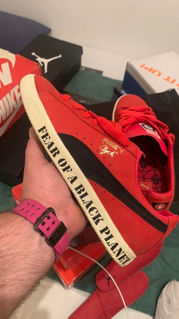 PUMA CLYDE OG x PUBLIC ENEMY/Size 10.5us, Overige kleuren, Verzenden, Sportschoenen, Zo goed als nieuw