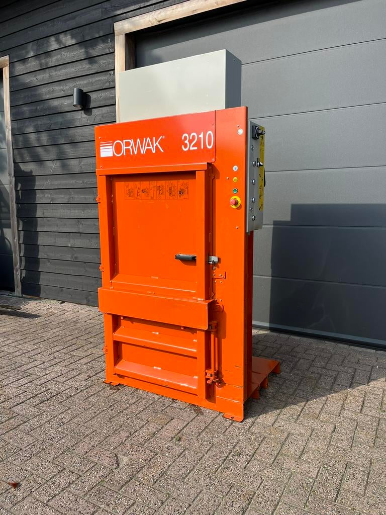 Orwak 3210 | 12 ton | Papierpers | Balenpers | Plasticpers, Doe-het-zelf en Verbouw, Ophalen of Verzenden