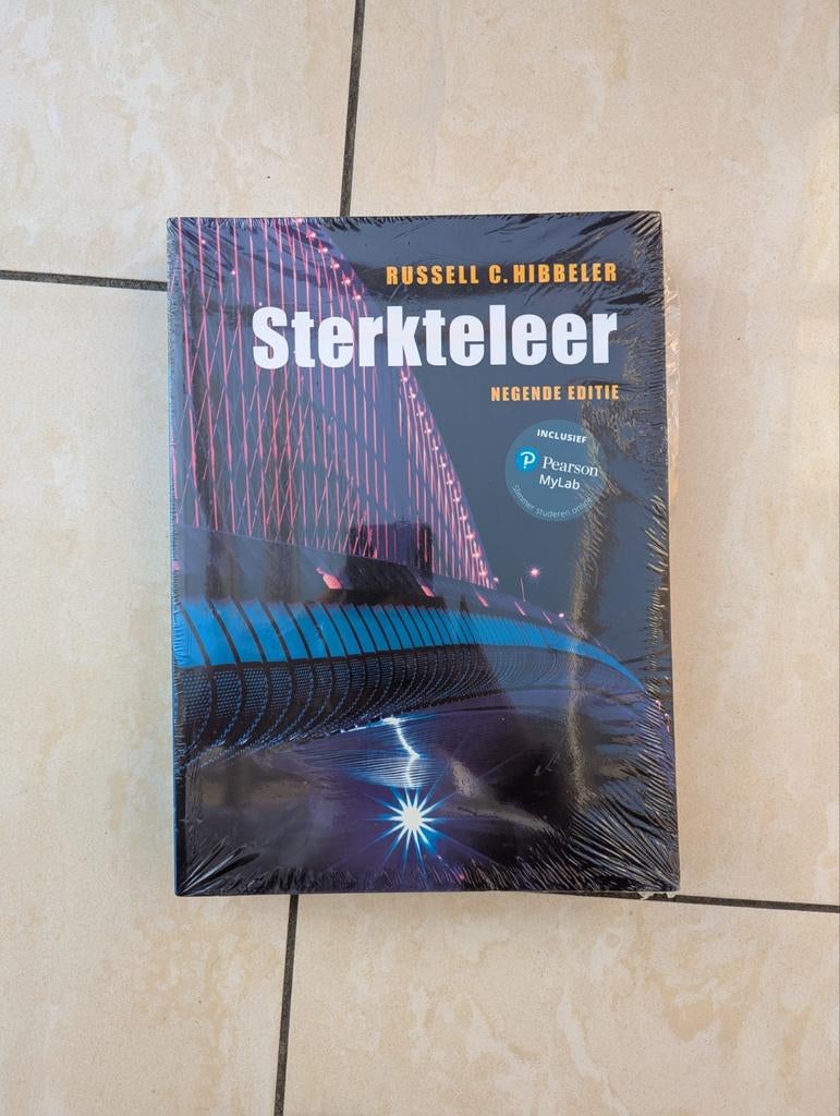 Sterkteleer Nieuw in folie - ISBN: 978-90-430-3406-7, Nieuw, Russell C. Hibbeler, Beta, HBO