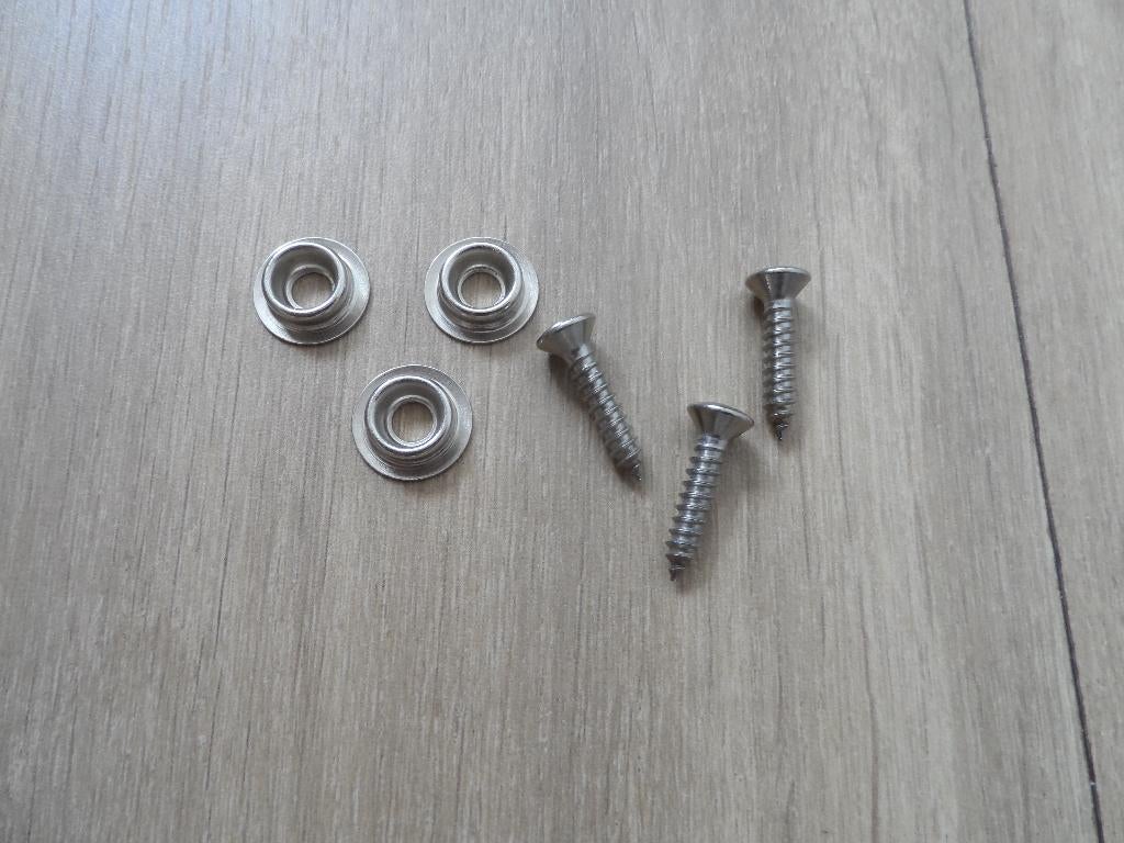 Isabella drukknopen tbv wielflap, nw, Caravans en Kamperen, Ophalen of Verzenden