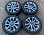 19” Mazda CX5 gunmetal velgen + TPMS + 225/55 R19 banden 7mm, 19 inch, Banden en Velgen, Ophalen of Verzenden, Zomerbanden