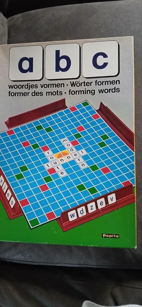 Papita ABC woordjes vormen spel, Ophalen of Verzenden, Gebruikt, Papita