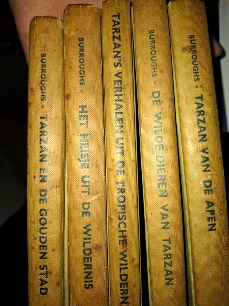 Tarzan boeken set – Edgar Rice Burroughs – 6e editie (vintag, Ophalen of Verzenden, Gelezen, Populaire fictie