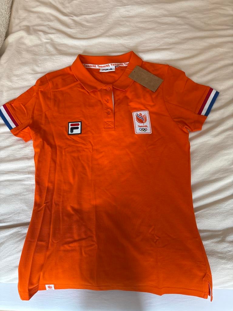 TeamNL oranje Polo / shirt dames maat M nieuw, Nieuw, Oranje, Korte mouw, Ophalen