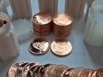 Tube: 20 x 1 avdp oz Copper Round. USA! Munten van koper!, Ophalen of Verzenden, Koper
