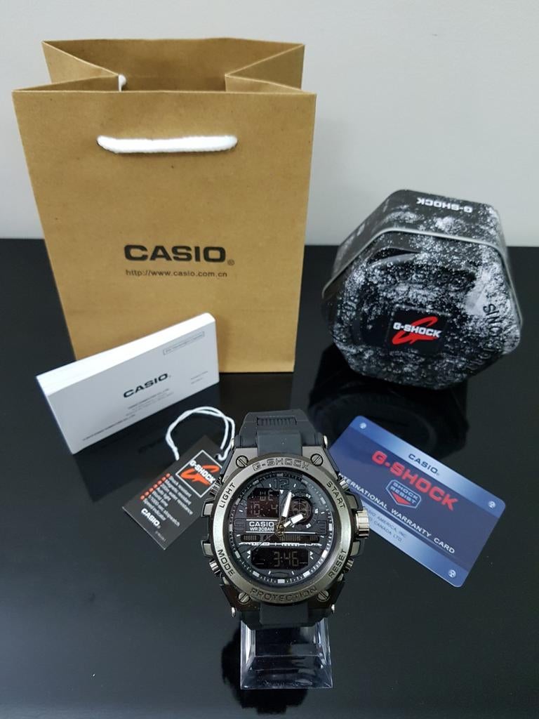 G-Shock GST 8600‪, Ophalen of Verzenden, Nieuw, Zwart, Casio G-Shock
