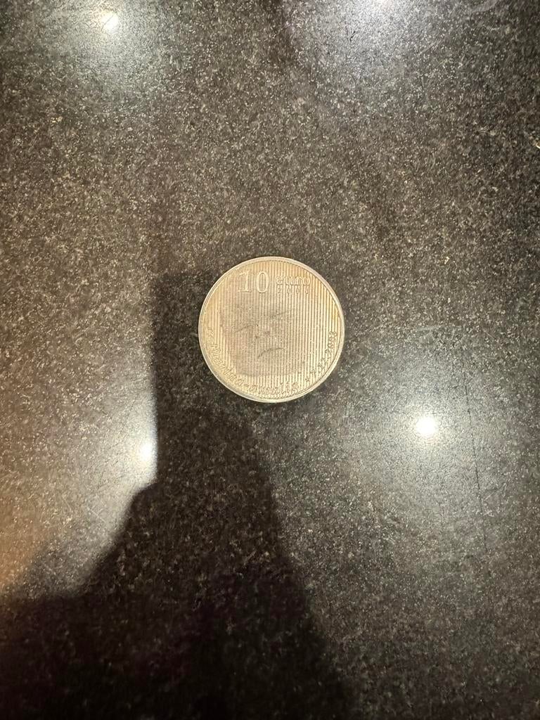 Zilveren munt 10 euro Amalia (2004), Postzegels en Munten, Munten | Nederland, Ophalen of Verzenden, Koningin Beatrix, Euro's