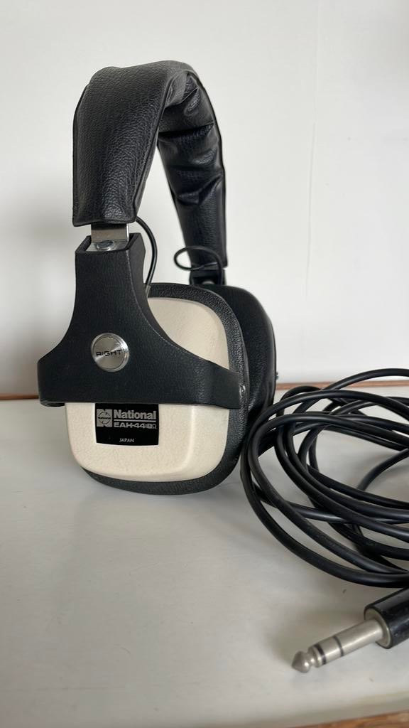 Vintage National Japan EAH-44 koptelefoon (Technics), Audio, Tv en Foto, Koptelefoons, Ophalen of Verzenden, Gebruikt, Over oor (circumaural)