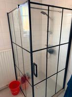 Glazen Douchecabine 100 x 100, Ophalen, Zo goed als nieuw, Glas, Douche