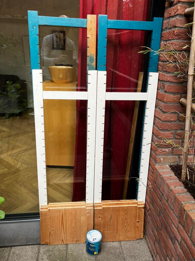 *****Bruynzeel Monta systeem inclusief verfrestant over*****, Ophalen, Gebruikt