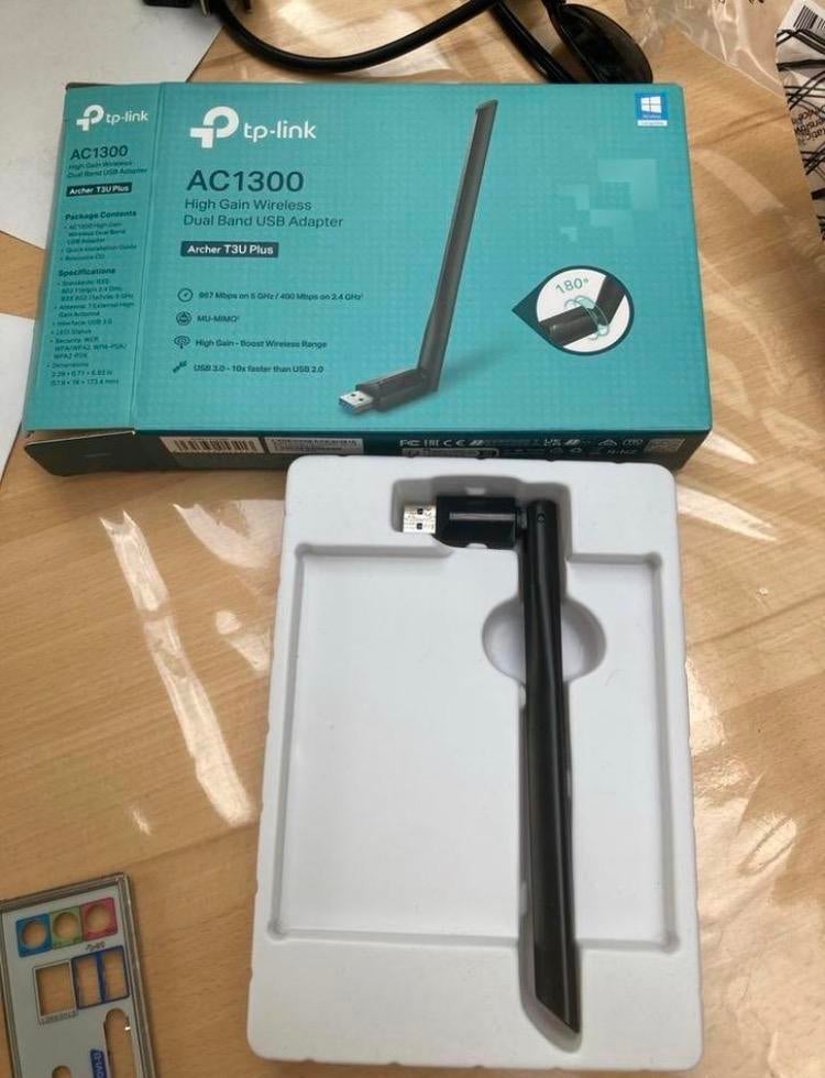 TP-Link Wifi Adapter, Computers en Software, Netwerk switches, Ophalen of Verzenden, Gebruikt
