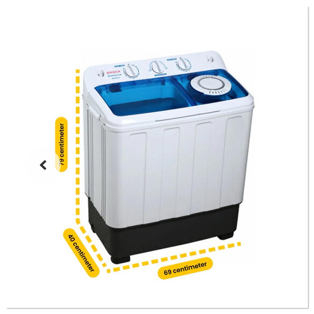 Camping Wasmachine merk Brock - Compact & Verplaatsbaar, Witgoed en Apparatuur, Wasmachines, Ophalen, 6 tot 8 kg, Minder dan 1200 toeren