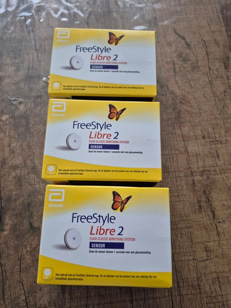 Freestyle libre 3 stuks, Diversen, Verpleegmiddelen, Ophalen of Verzenden, Nieuw