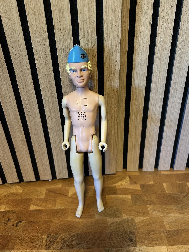 Thunderbirds Virgil pratende pop, Ophalen of Verzenden, Gebruikt