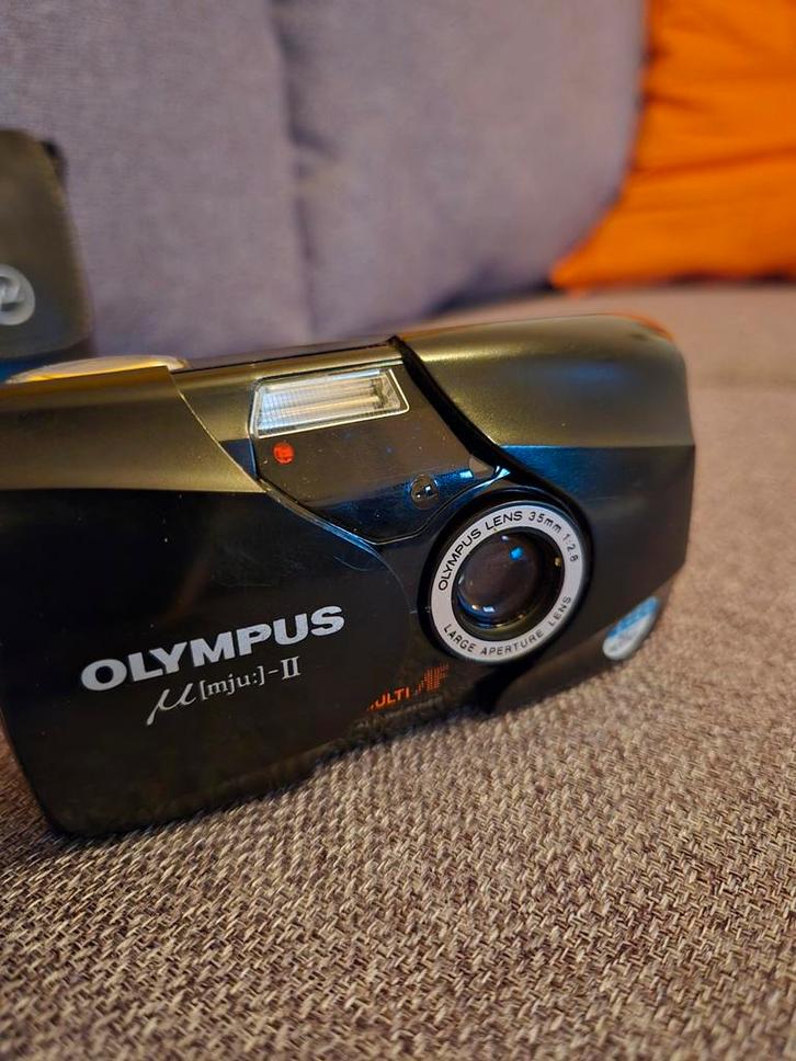 Olympus mju II point and shoot, Audio, Tv en Foto, Fotocamera's Analoog, Compact, Olympus, Ophalen of Verzenden