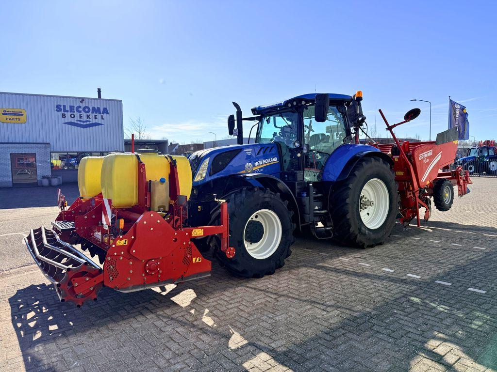 Grimme GL420 Pootmachine + RT300 Frontfrees, Zaaien, Planten of Poten