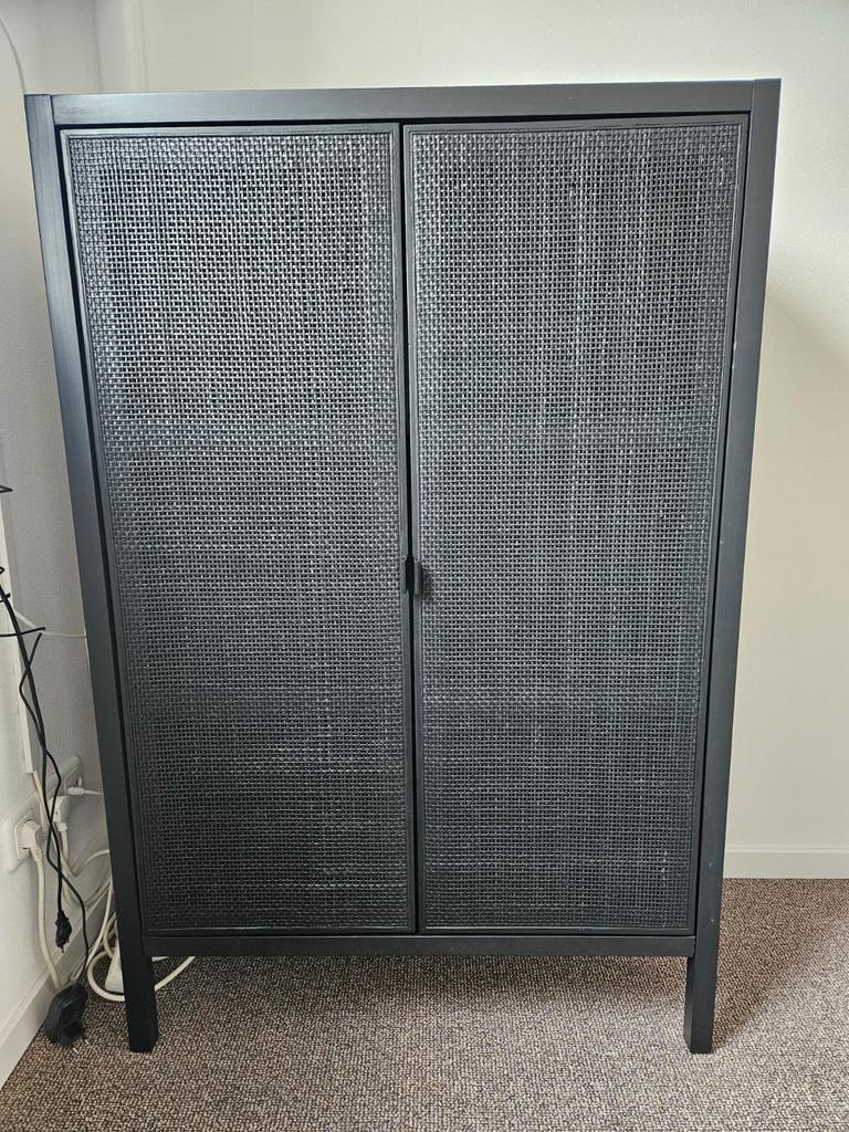 Zwarte kastje(s) hout, Ophalen, Zo goed als nieuw, 25 tot 50 cm, 50 tot 100 cm