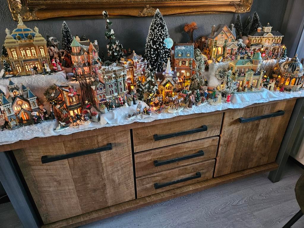 Lemax kerstdorp, Diversen, Ophalen