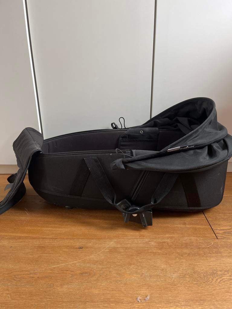 BABYZEN YOYO reiswieg (zwart) met adapters, Ophalen of Verzenden, Zo goed als nieuw, Met reiswieg, Kinderwagen