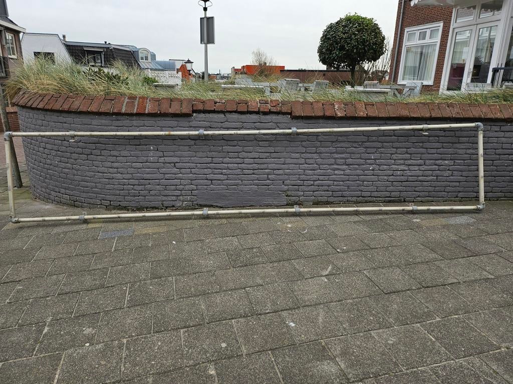 Metalen hekwerk deel, Tuin en Terras, Tuinhekken en Hekwerk, Ophalen of Verzenden
