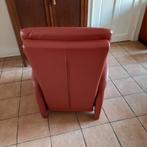 Lederen Relaxstoel - Zitten, Relax & Slaapstand, Ophalen, Gebruikt, Modern comfort, Leer