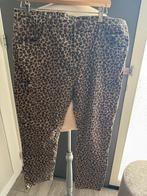 Dames broek met panterprint - Maat 46, Kleding | Dames, Broeken en Pantalons, Bruin, Maat 46/48 (XL) of groter, Ophalen of Verzenden