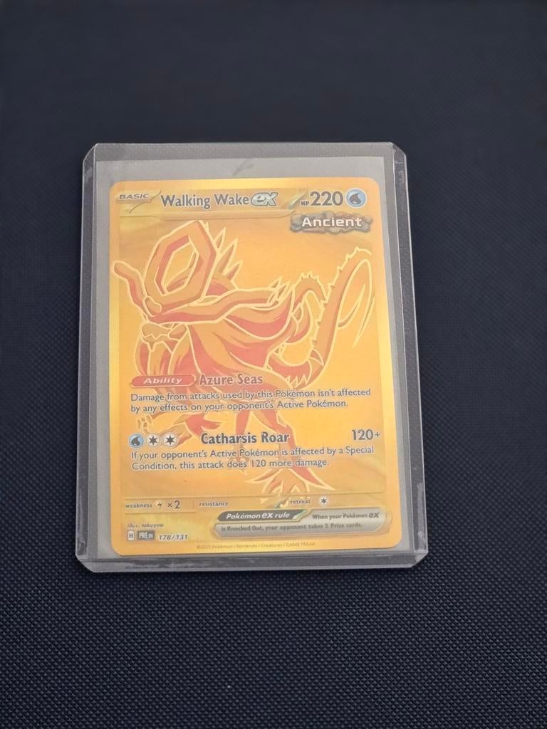 Walking wake ex 178/131 ( prismatic evolutions), Ophalen of Verzenden, Nieuw, Losse kaart