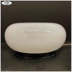 Vintage Plafoniere Plafondlamp Lamp Opaline, Gebruikt, Ophalen of Verzenden, Glas, Vintage Gispenstijl