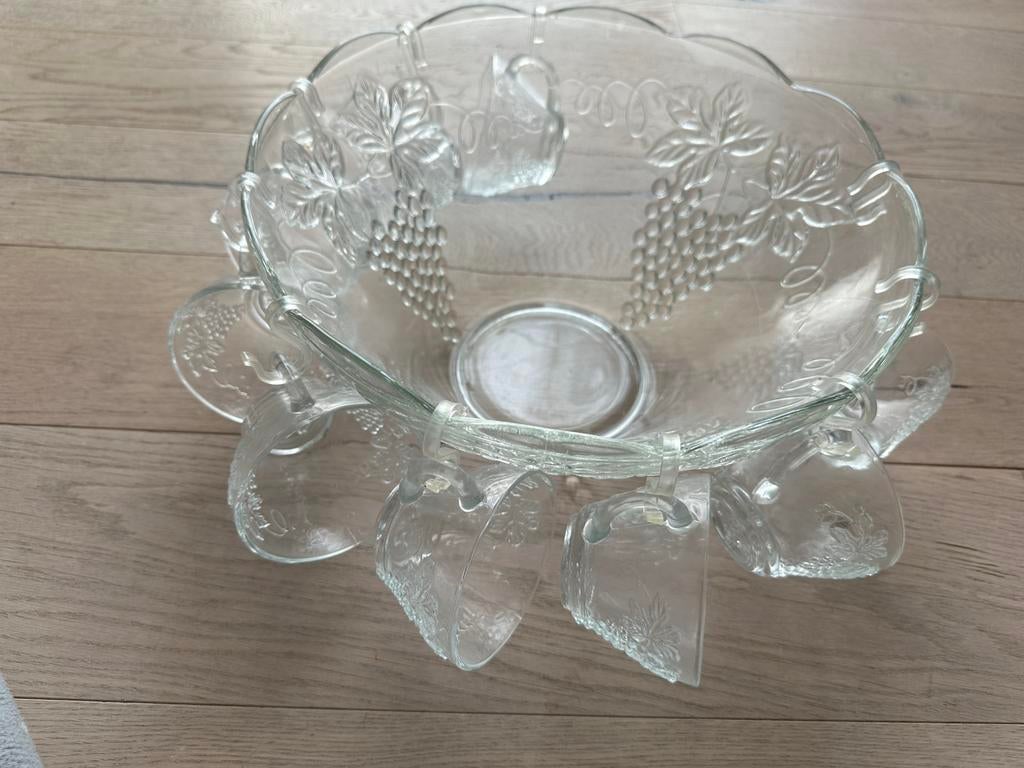punch bowl 5 liter, Ophalen of Verzenden