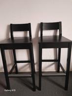 Twee barkrukken Ikea, Ophalen, Gebruikt, 60 tot 90 cm, Hout