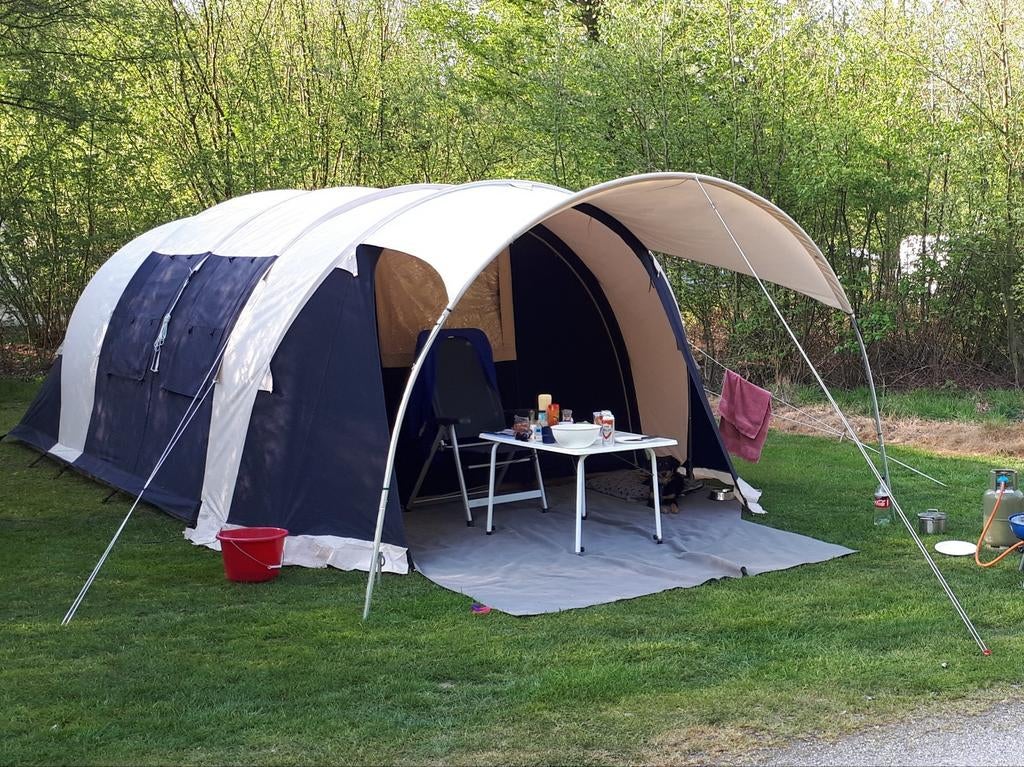 Obelink Tunneltent Trail 400 - Ruime Gezinstent, Caravans en Kamperen, Tenten, Ophalen, Gebruikt, Tot en met 4