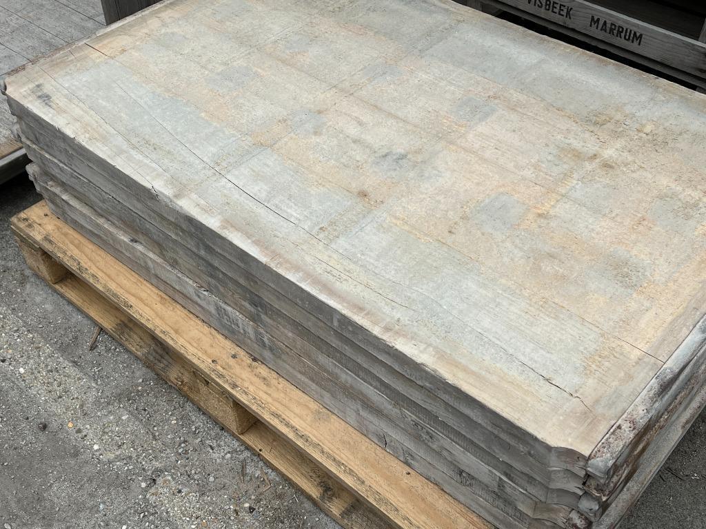 Steenschotten 75 x 124 ZEER MOOI , klein voor salontafel, Ophalen of Verzenden, Gebruikt, Minder dan 180 cm, Overige typen