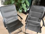Bardani Senna Compact 3D campingstoel platina grey (2x), Ophalen, Zo goed als nieuw, Campingstoel