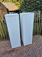 Twee witte zuilen, Ophalen, Zo goed als nieuw