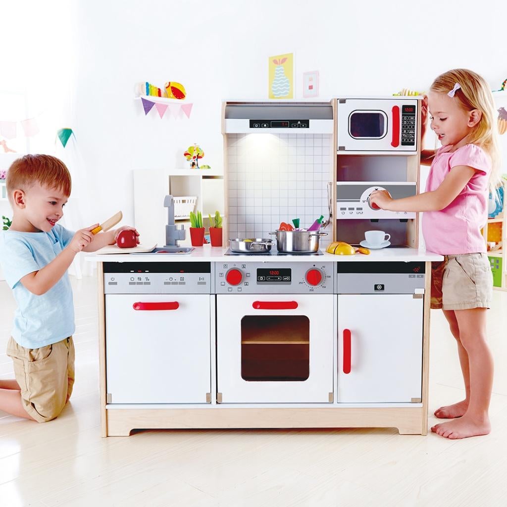 Grote speelkeuken Hape alles in 1, Edugro, Industrieweg 15, 5324 JX Ammerzoden, Info@hopsa.nl, Nieuw