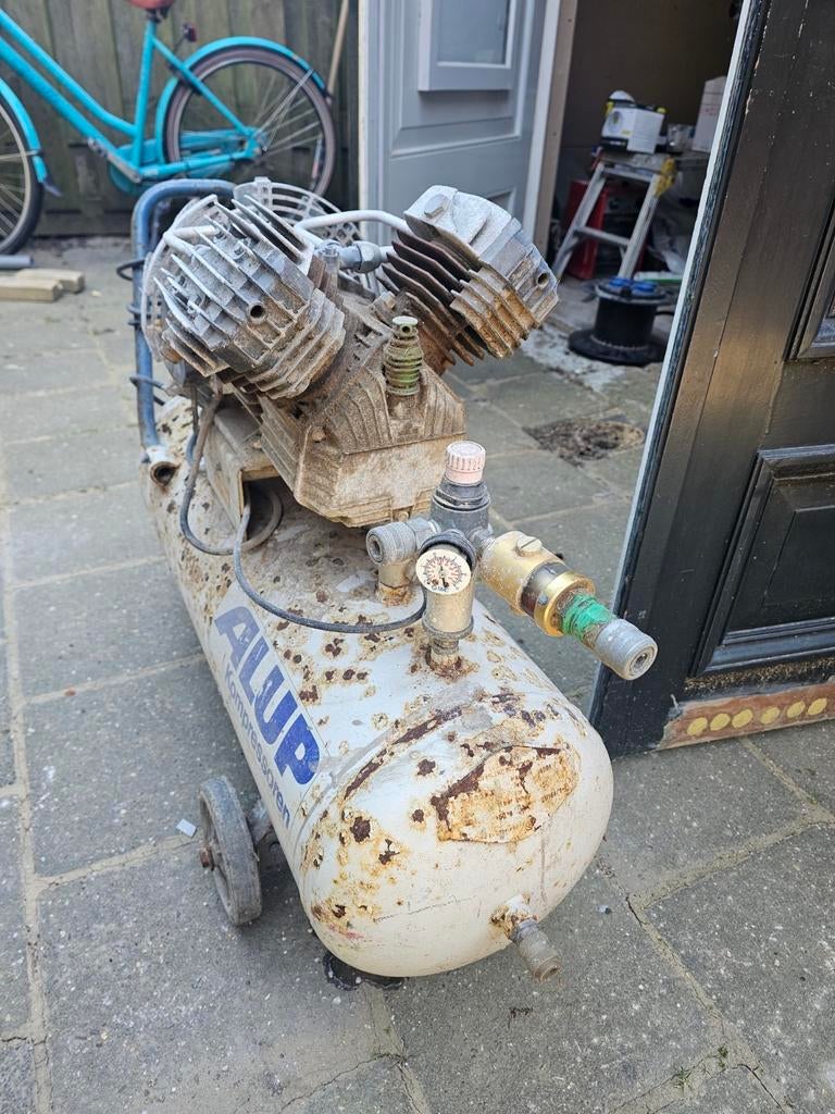 ALUP Practic 300-50 2-cilinder compressor, Ophalen of Verzenden