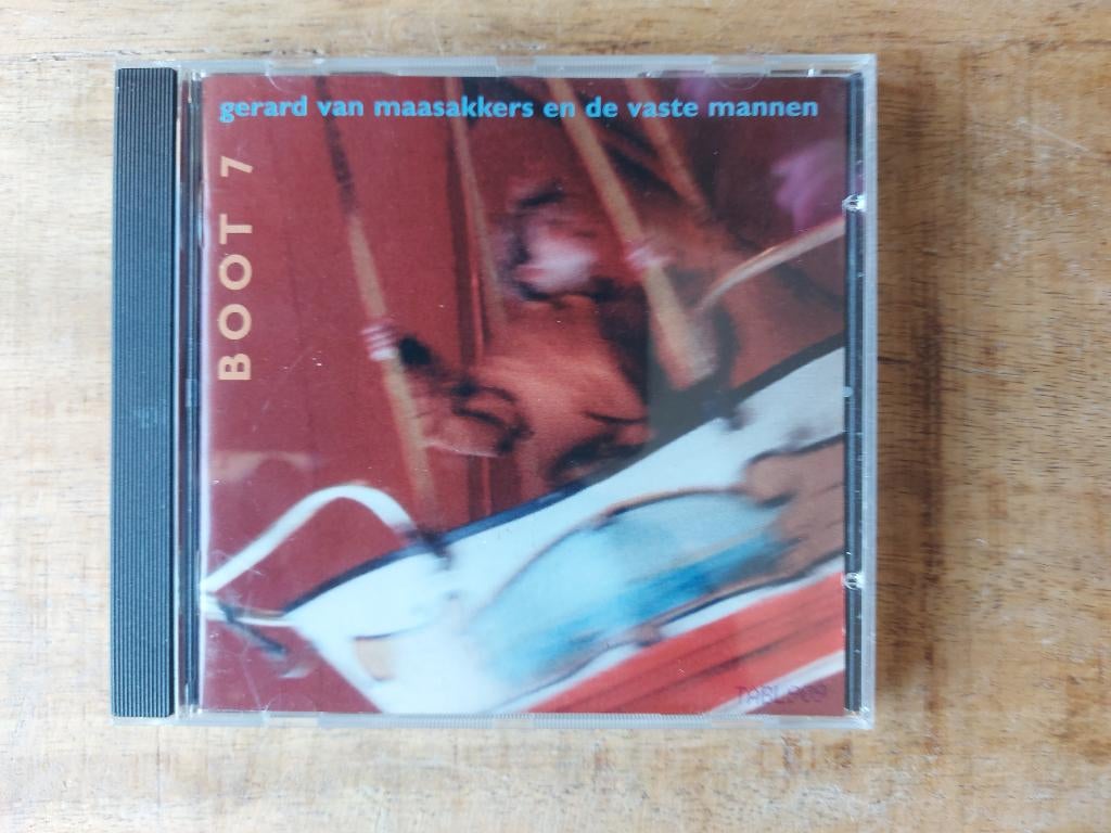 CD Gerard van Maasakkers & De Vaste Mannen – Boot 7, Cd's en Dvd's, Ophalen of Verzenden, Zo goed als nieuw, Pop