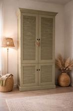 Franse kast met louvredeuren, Ophalen, 25 tot 50 cm, 100 tot 150 cm, 200 cm of meer