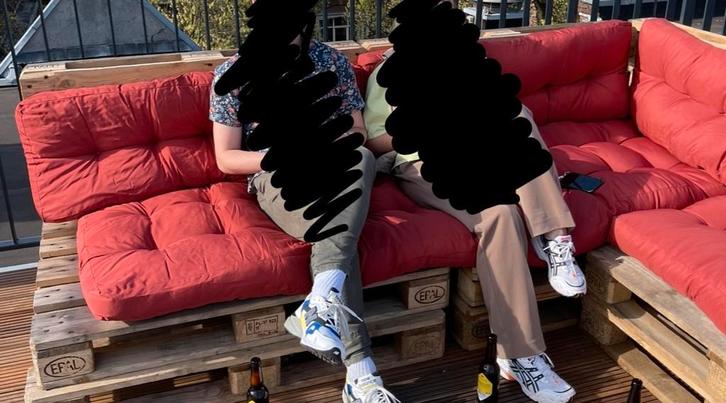 Pallet kussens, Tuin en Terras, Tuinmeubel-accessoires, Zo goed als nieuw, Ophalen