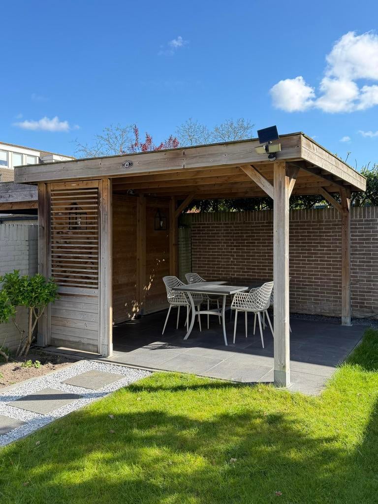 Hillhout Excellence Overkapping 350x350 (347x347), Ophalen