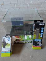Nano Scaping Set: Dennerle Scaper's Tank 35L + Chihiros LED, Ophalen, Zo goed als nieuw, Leeg aquarium