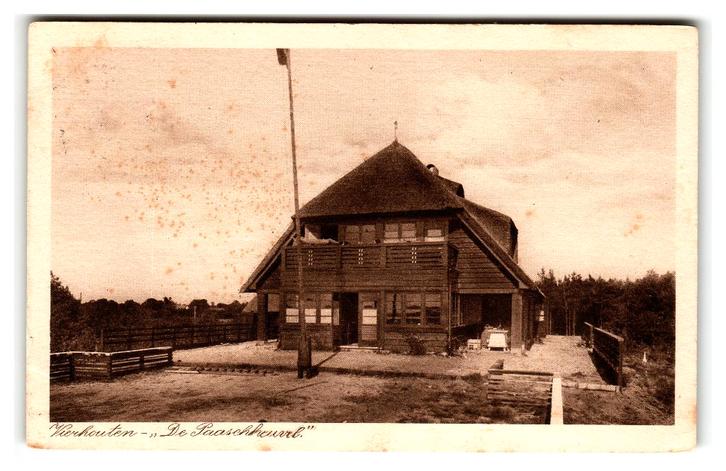 Vierhouten, "De Paaschheuvel", Verzamelen, Ansichtkaarten | Nederland, Gelopen, Gelderland, 1920 tot 1940, Verzenden