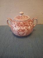 Teadrinker - Societe Ceramique - mooi aardewerk suikerpotje, Ophalen of Verzenden