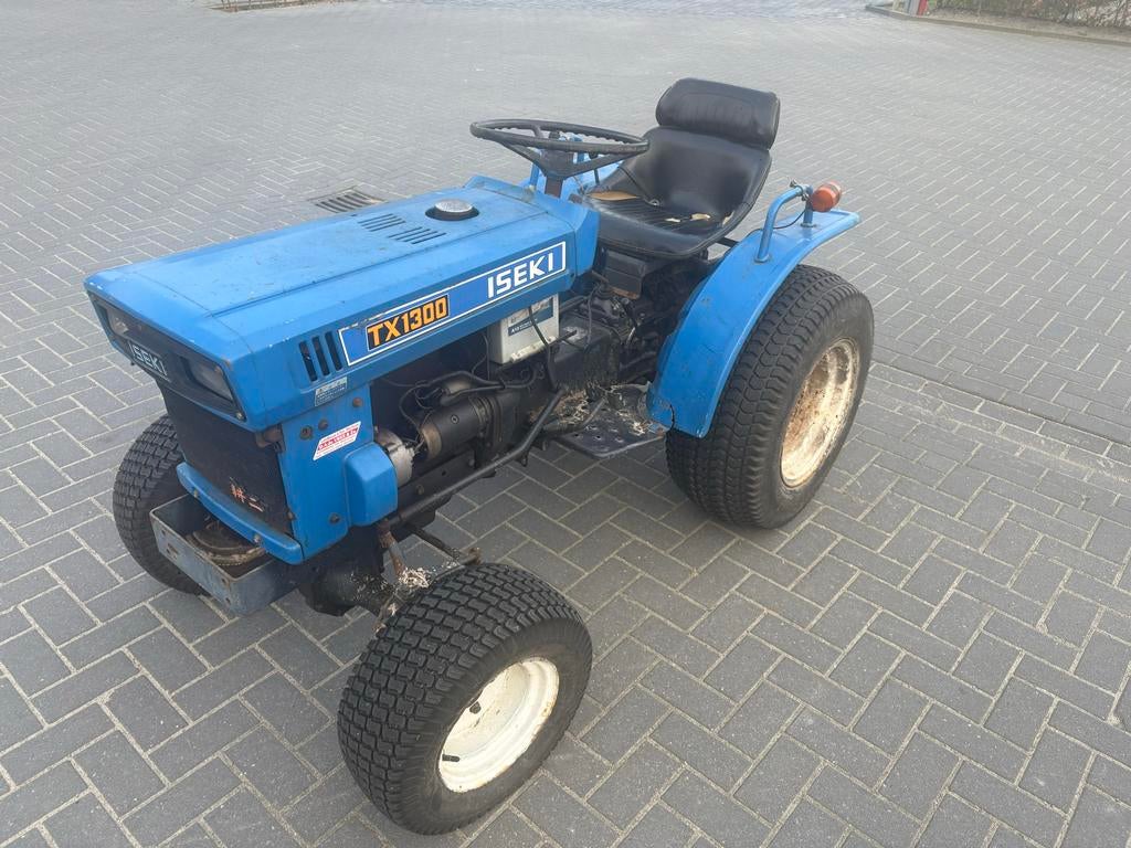 Iseki TX 1300 mini tractor, Ophalen of Verzenden, Gebruikt