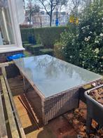 Tuintafel, Tuin en Terras, Tuintafels, Ophalen of Verzenden, Gebruikt, Rechthoekig, Kunststof