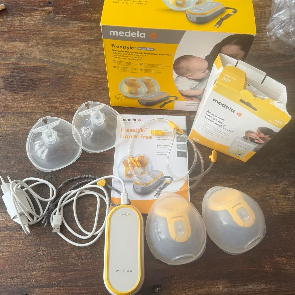 Medela Freestyle borstkolf, Ophalen, Gebruikt, Borstkolf