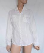 BASEFIELD LINNEN Blouse , Maat M, Verzenden, Zo goed als nieuw, Maat 38/40 (M), Wit