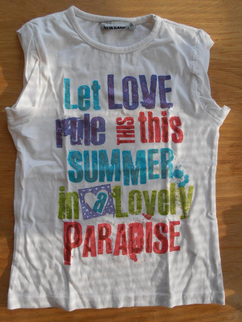 shirt maat 122/128, Kinderen en Baby's, Kinderkleding | Maat 122, Ophalen of Verzenden, Gebruikt, Meisje, Shirt of Longsleeve